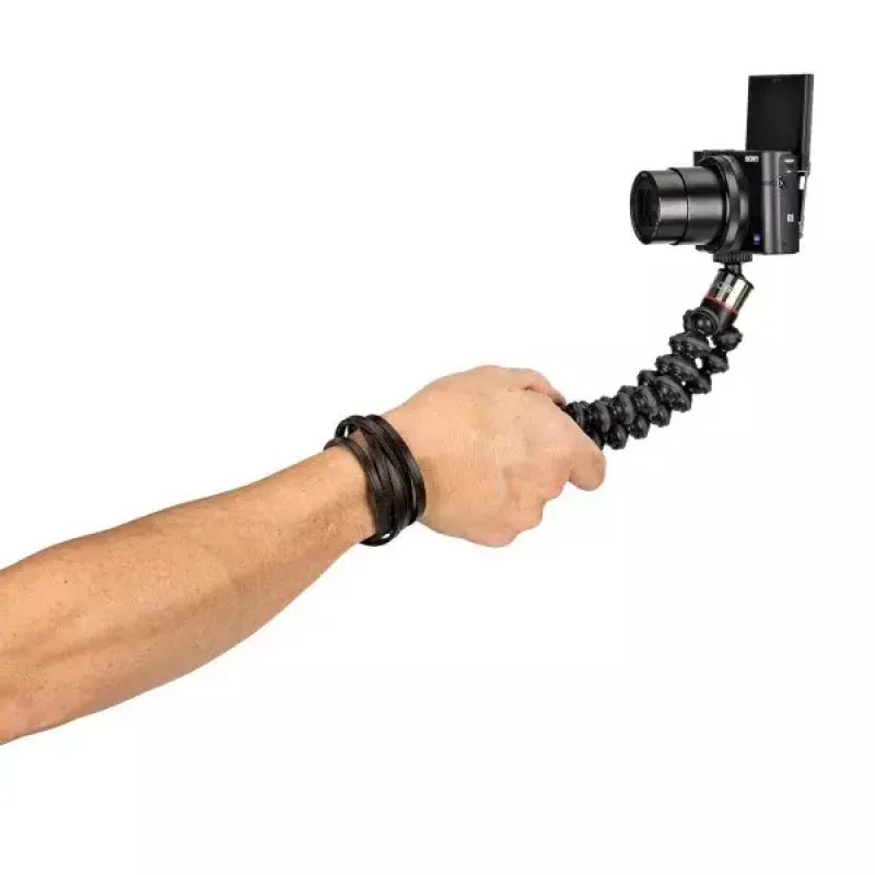 Statiiv JOBY GorillaPod 500 märulikaameratele, 3 jalga, maksimaalne kandevõime 0,5 kg, must/hall
