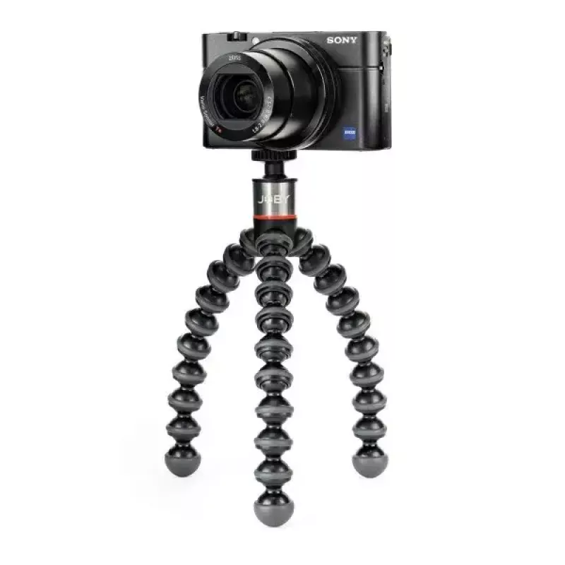 Statiiv JOBY GorillaPod 500 märulikaameratele, 3 jalga, maksimaalne kandevõime 0,5 kg, must/hall
