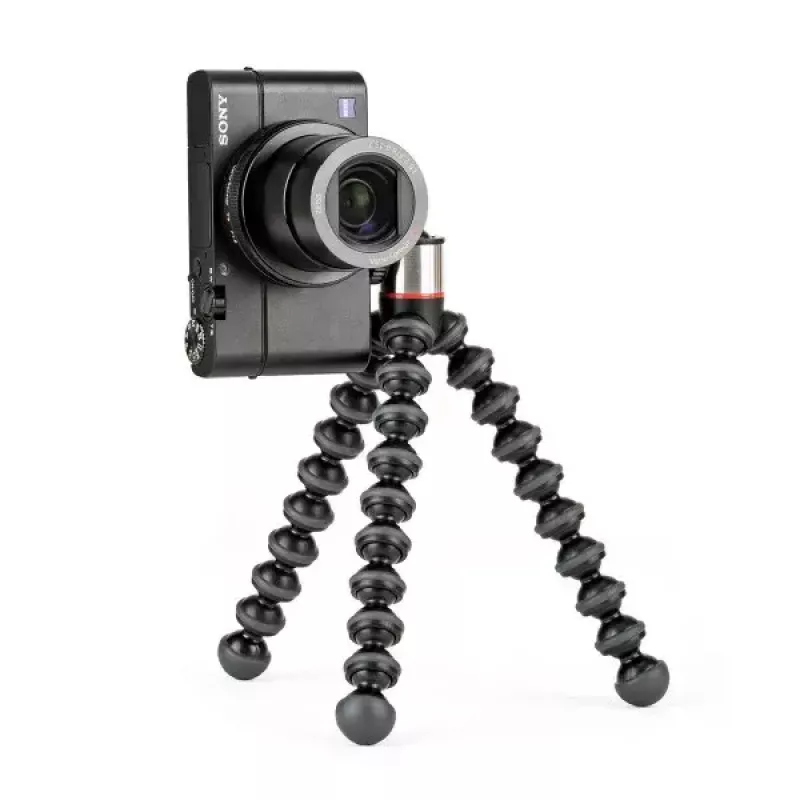 Statiiv JOBY GorillaPod 500 märulikaameratele, 3 jalga, maksimaalne kandevõime 0,5 kg, must/hall
