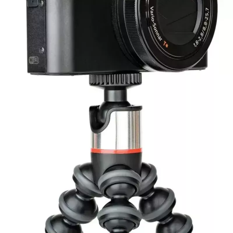 Statiiv JOBY GorillaPod 500 märulikaameratele, 3 jalga, maksimaalne kandevõime 0,5 kg, must/hall