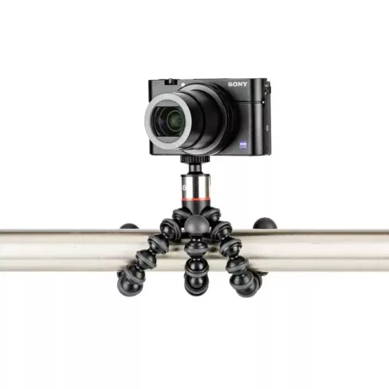 Statiiv JOBY GorillaPod 500 märulikaameratele, 3 jalga, maksimaalne kandevõime 0,5 kg, must/hall