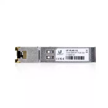 SFP vasktransiiver Ubiquiti UF-RJ45-1G, RJ-45 liides, 1000BASE, 1000 Mbps, kuni 100 m, 0–70 °C