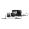 Kaamera kate GoPro ümbris + Lanyard mudelitele HERO12/HERO11/HERO10/HERO9 Must — silikoon, valge