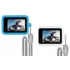 Kaamera kate GoPro ümbris + Lanyard mudelitele HERO12/HERO11/HERO10/HERO9 Must — silikoon, valge