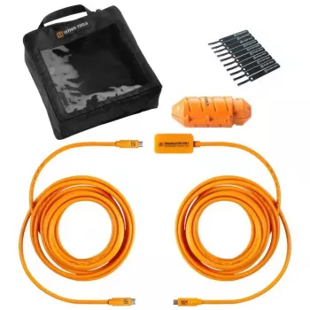 tether tools USB-C–USB-C kaabel CUC31R-ORG — 9.40 m, täisnurkne, oranž