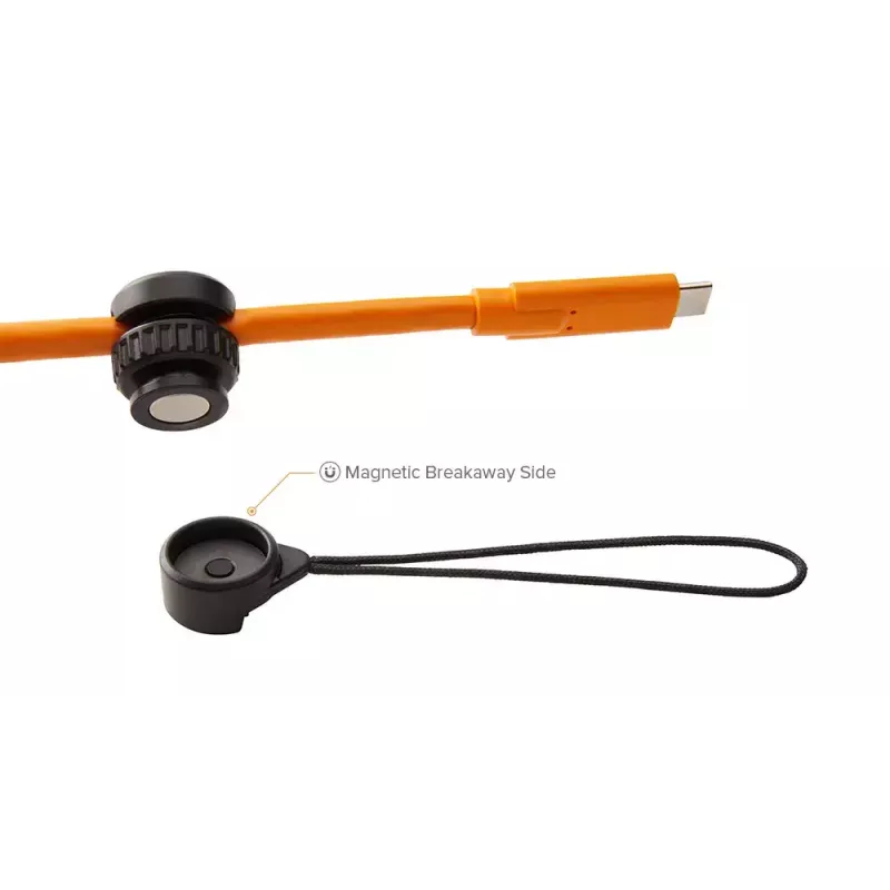 Kaablihoidja Tether Tools TetherGuard TG020 Universal Must Oranž 2 tk