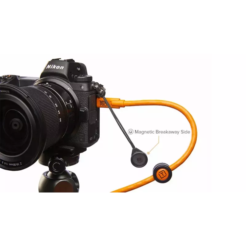 Kaablihoidja Tether Tools TetherGuard TG020 Universal Must Oranž 2 tk