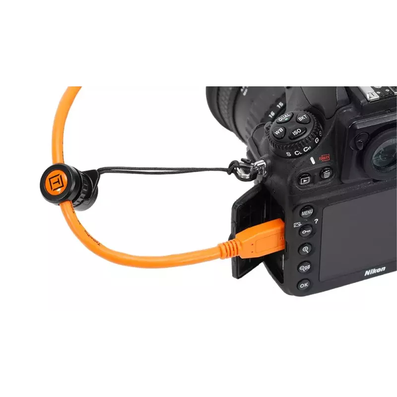 Kaablihoidja Tether Tools TetherGuard TG020 Universal Must Oranž 2 tk