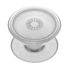 Grip PopSockets PlantCore by Popsockets — universaalne telefonihoidik, hall läbipaistev, 38,8 × 7,7 mm