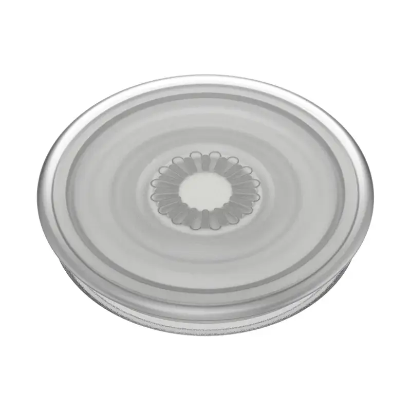Grip PopSockets PlantCore by Popsockets — universaalne telefonihoidik, hall läbipaistev, 38,8 × 7,7 mm