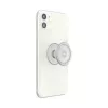 Grip PopSockets PlantCore by Popsockets — universaalne telefonihoidik, hall läbipaistev, 38,8 × 7,7 mm