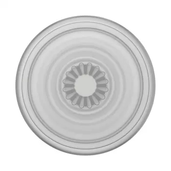 Grip PopSockets PlantCore by Popsockets — universaalne telefonihoidik, hall läbipaistev, 38,8 × 7,7 mm