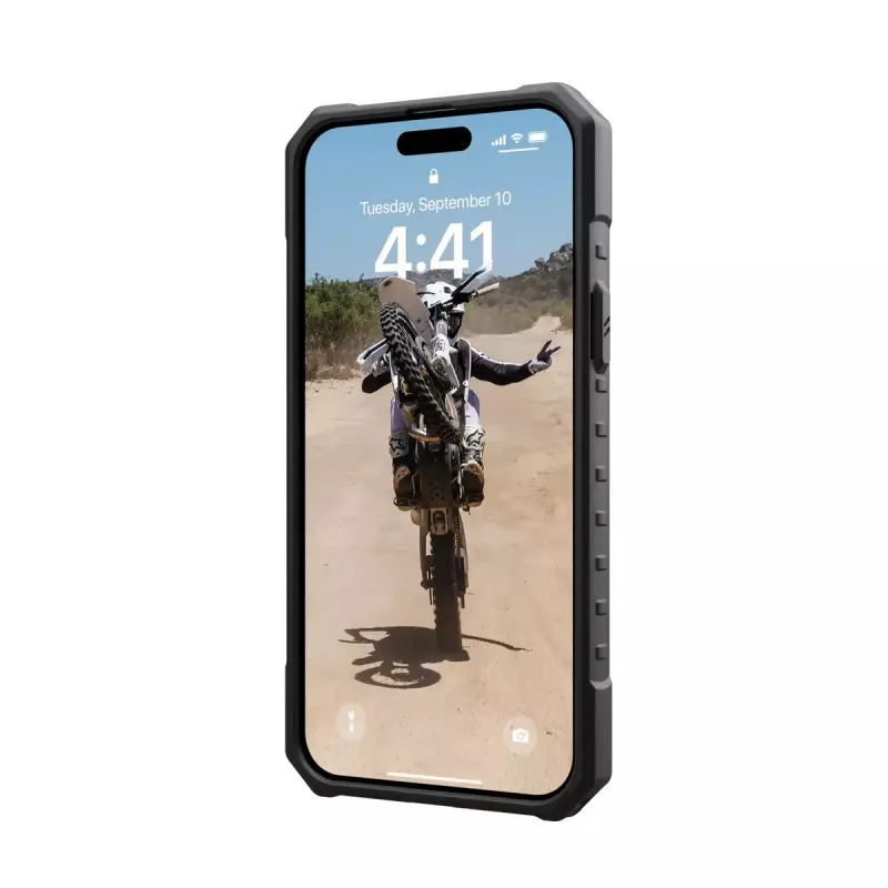Katte Urban Armor Gear 114311114343 iPhone 15 Plus 17 cm Must Läbipaistev