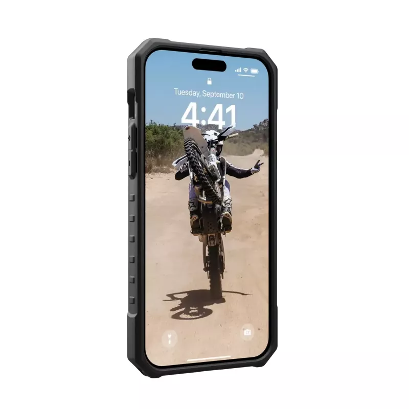 Katte Urban Armor Gear 114311114343 iPhone 15 Plus 17 cm Must Läbipaistev