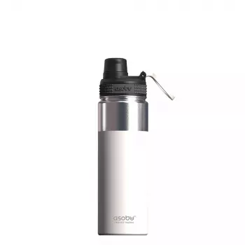 Asobu Alpine Flask 530 ml roostevaba teras valge matkamine