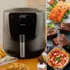 Madala rasvasisaldusega fritüür Cecotec 03300 5,5 L 1550 W Must