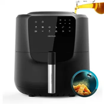 Madala rasvasisaldusega fritüür Cecotec 03300 5,5 L 1550 W Must