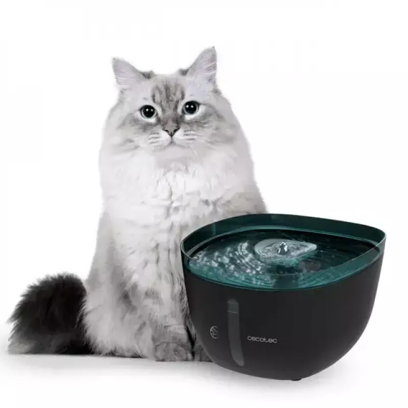 Automaatne lemmikloomajootja Cecotec Pumba 2200 Refresh 2L Plastist Must Sinine
