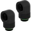 Liitmik Corsair CX-9055009-WW Messing Must 90° Pöörlevad Adapterid