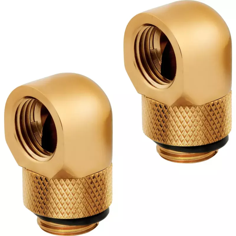 Liitmik Corsair CX-9055010-WW messingkuldne 90° pöörlev adapter