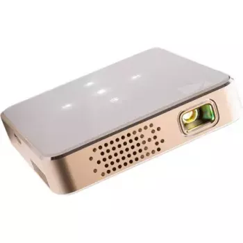 Projektor Kodak Luma 150 Wi‑Fi Valge‑Gold, kaasaskantav LED-pikoprojektor juhtmevaba ühendusega