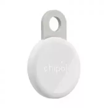 Bluetooth-jälgija Chipolo LOOP CH-RSO001, valge – võtmete ja esemete leidja, vahetatav aku