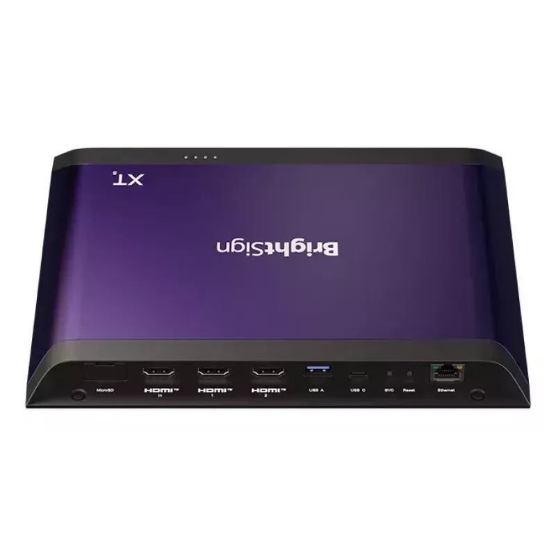 Digitaalne meediapleier BrightSign XT1145 8K Ultra HD Must Lilla