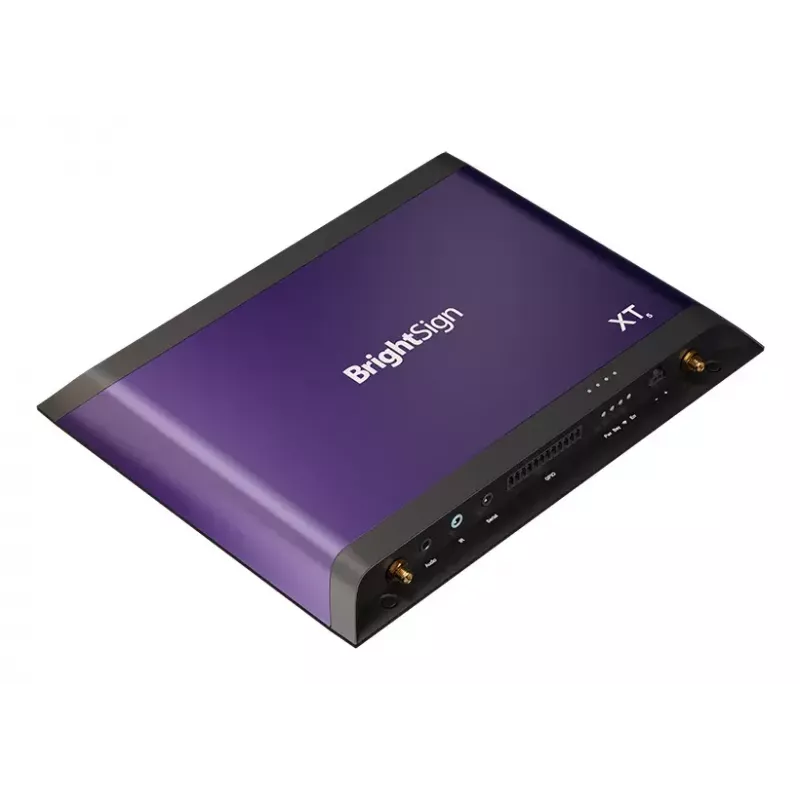 Digitaalne meediapleier BrightSign XT1145 8K Ultra HD Must Lilla