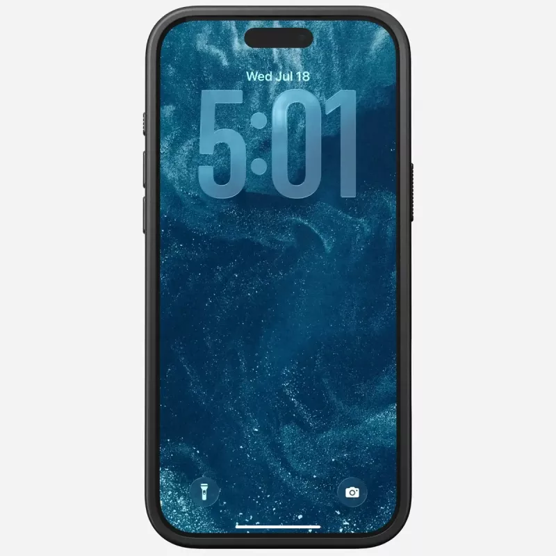 Telefonikate Nomad Modern iPhone 17 Pro Max jaoks, sobib kuni 17,5 cm (6,9 tolli), must