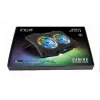 Sülearvuti jahutusalus INCA INC-606TGS kuni 45,7 cm (18 tolli) ekraanidele, 2 ventilaatorit 11,5 cm, USB-toitel, must