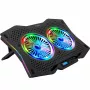 Sülearvuti jahutusalus INCA INC-606TGS kuni 45,7 cm (18 tolli) ekraanidele, 2 ventilaatorit 11,5 cm, USB-toitel, must