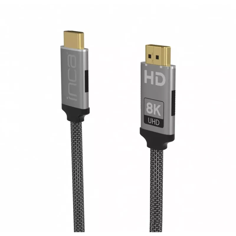 HDMI-kaabel Inca IHM-03T 3m HDMI-tüüp A isane-isane 2.1 hall