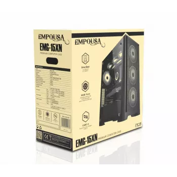 Arvutikorpus Inca EMG-15XN Midi Tower must