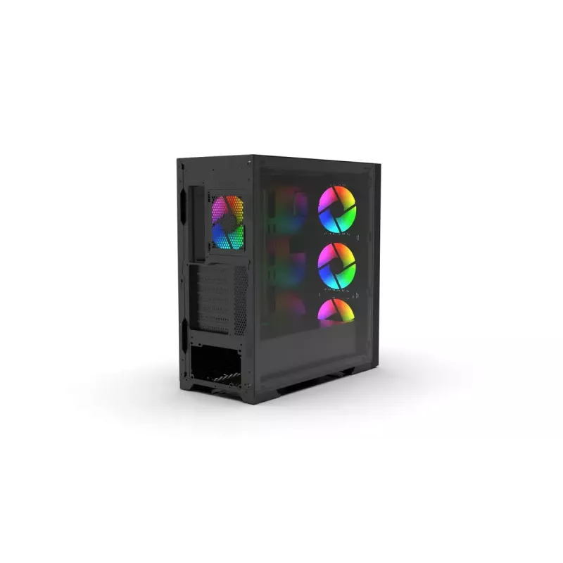 Arvutikorpus Inca EMG-15XB Midi Tower Must
