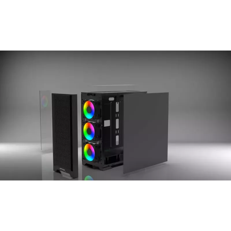 Arvutikorpus Inca EMG-15XB Midi Tower Must