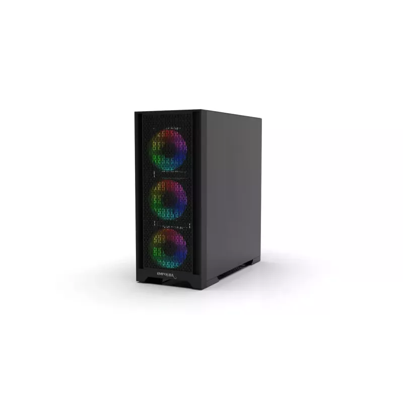 Arvutikorpus Inca EMG-15XB Midi Tower Must