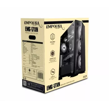 PC-korpus Inca EMG-17XN Midi Tower must