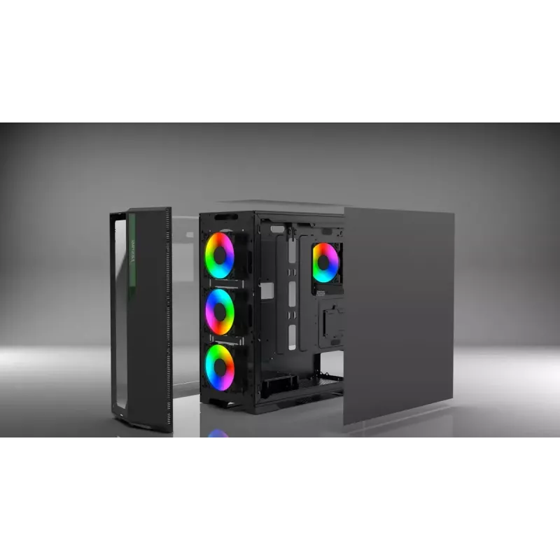 PC-korpus Inca EMG-17XN Midi Tower must
