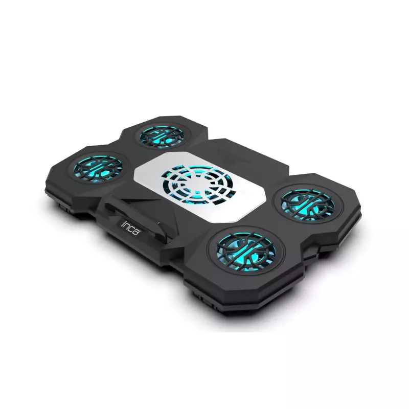 Sülearvuti jahutusalus INCA INC-614GMS ergonoomiline disain vaikne töö