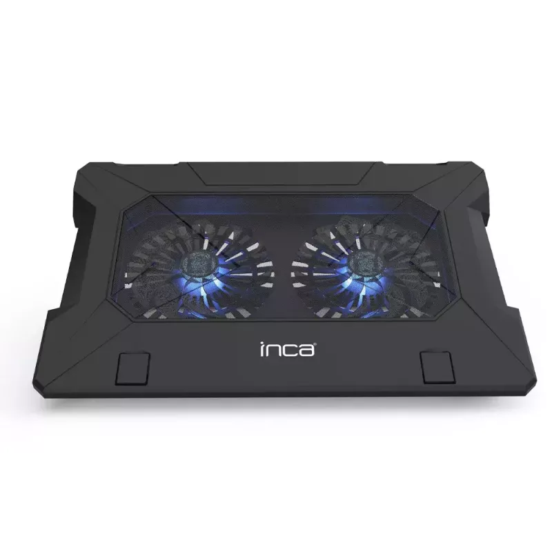 Sülearvuti jahutusalus Inca INC-321RX 43,2 cm 2 ventilaatorit Must