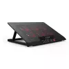Sülearvuti jahutusalus Inca INC-601GMS 43,2 cm 6 ventilaatorit USB Must