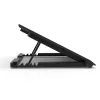 Sülearvuti jahutusalus Inca INC-601GMS 43,2 cm 6 ventilaatorit USB Must