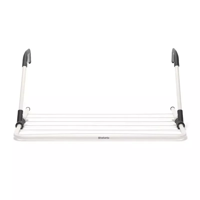 Rippklambriga pesukuivatusrest Brabantia 102769 Must Hõbedane 710mm