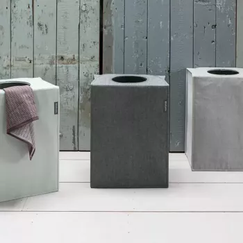 Pesukorv Brabantia 120381 55 L ristkülikukujuline must