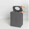 Pesukorv Brabantia 120381 55 L ristkülikukujuline must