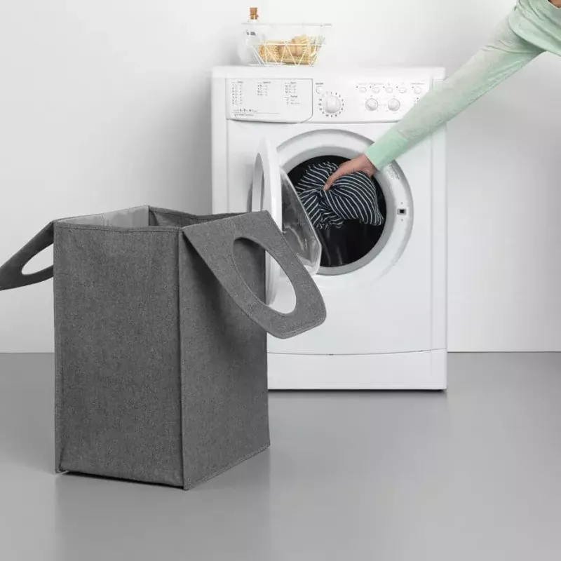 Pesukorv Brabantia 120381 55 L ristkülikukujuline must