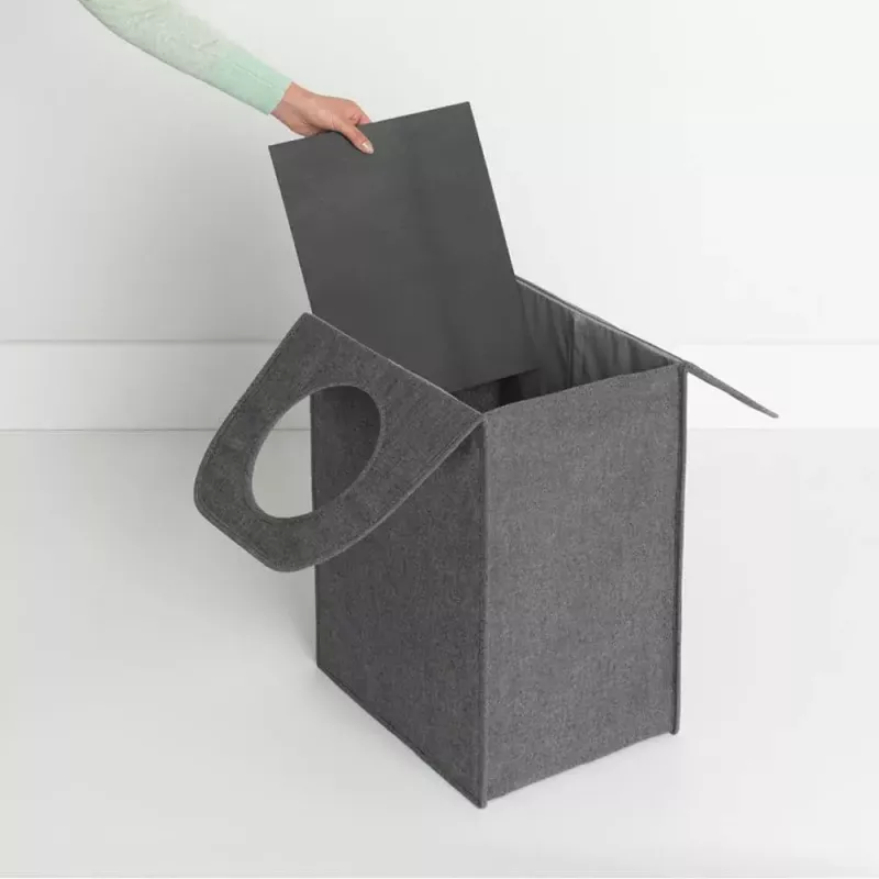 Pesukorv Brabantia 120381 55 L ristkülikukujuline must