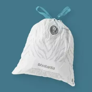 Prügikotid BRABANTIA 137846, 45 L mahutavus, valge, pakis 40 tk