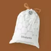 Prügikotid BRABANTIA 12 L valged, pakis 40 tk (mudel 138041) plastist vooderdised 490×357 mm
