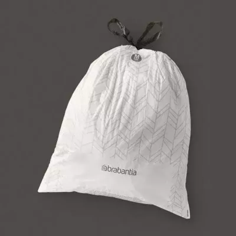 Prügikott Brabantia 138829 60 L valge 40 tk